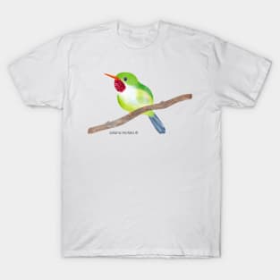 Jamaican Tody Bird Realistic T-Shirt